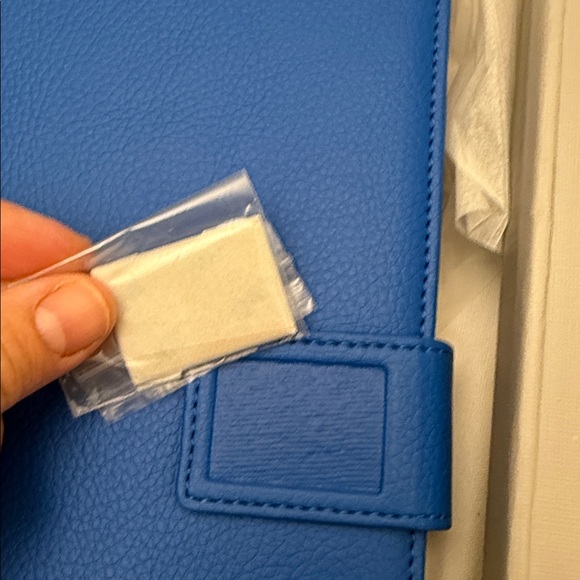 Things Remembered Pebble Grain Journal- LARGE- BLUE NEW IN BOX - Picture 2 of 6